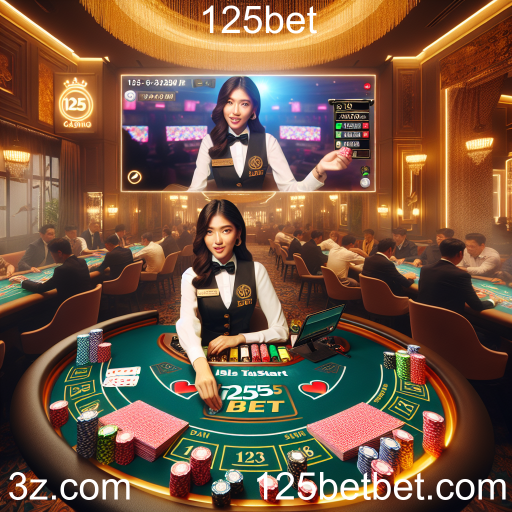 A Experiência Imersiva do Cassino Ao Vivo na 125bet